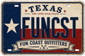 FCO TX PLATE TEE fun coast outfitters