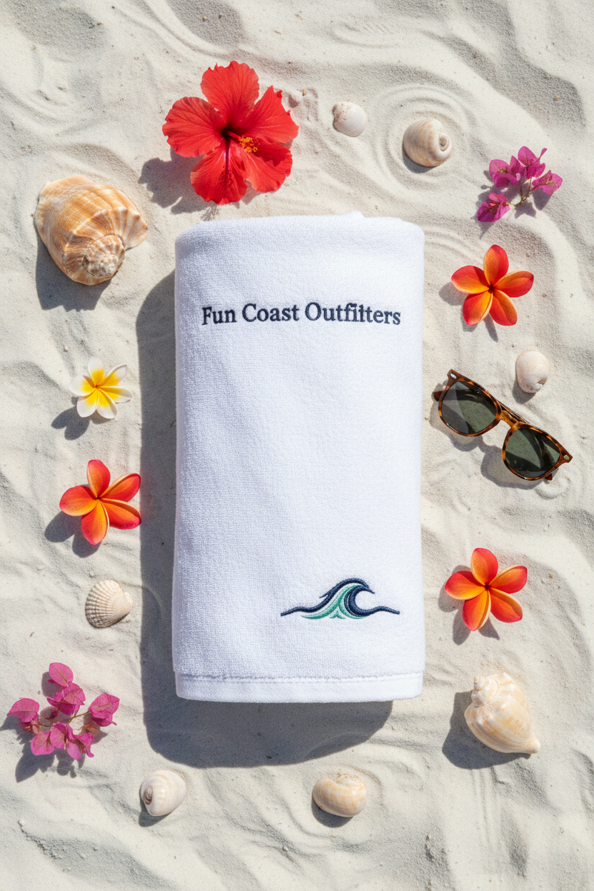 Beach Towel Wave Icon