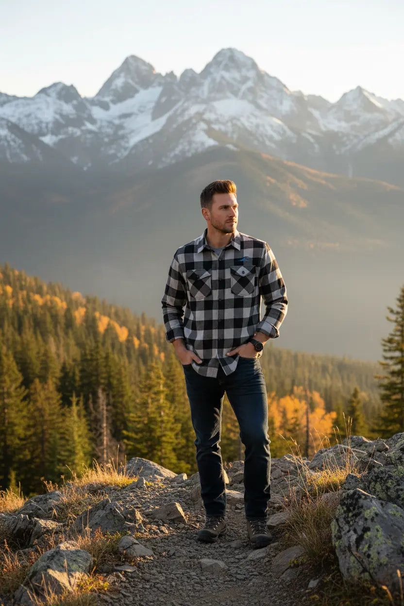 FCO Brand Flannel - Mountain Lifestyle