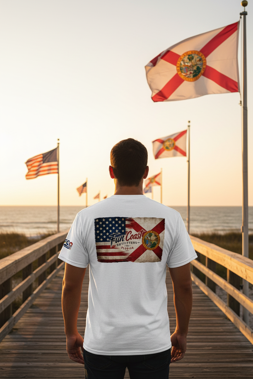 FCO Florida Flag Tee Lifestyle