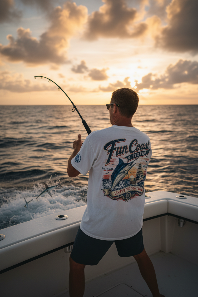 FCO Marlin Tee - Offshore Fishing