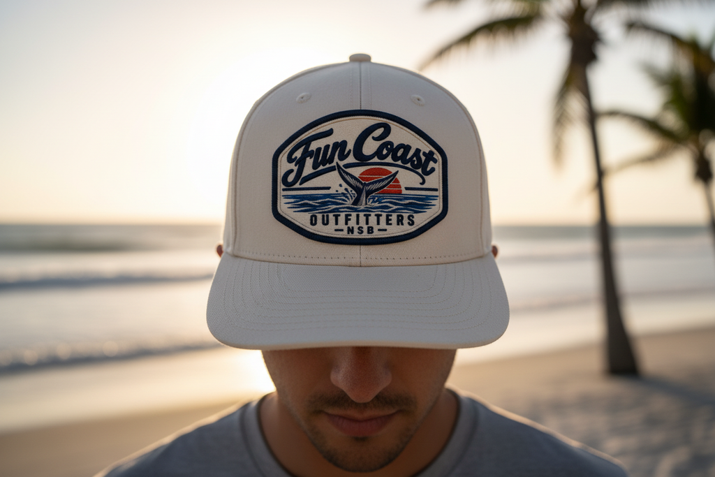 FCO Whale Tail Patch Hat Lifestyle