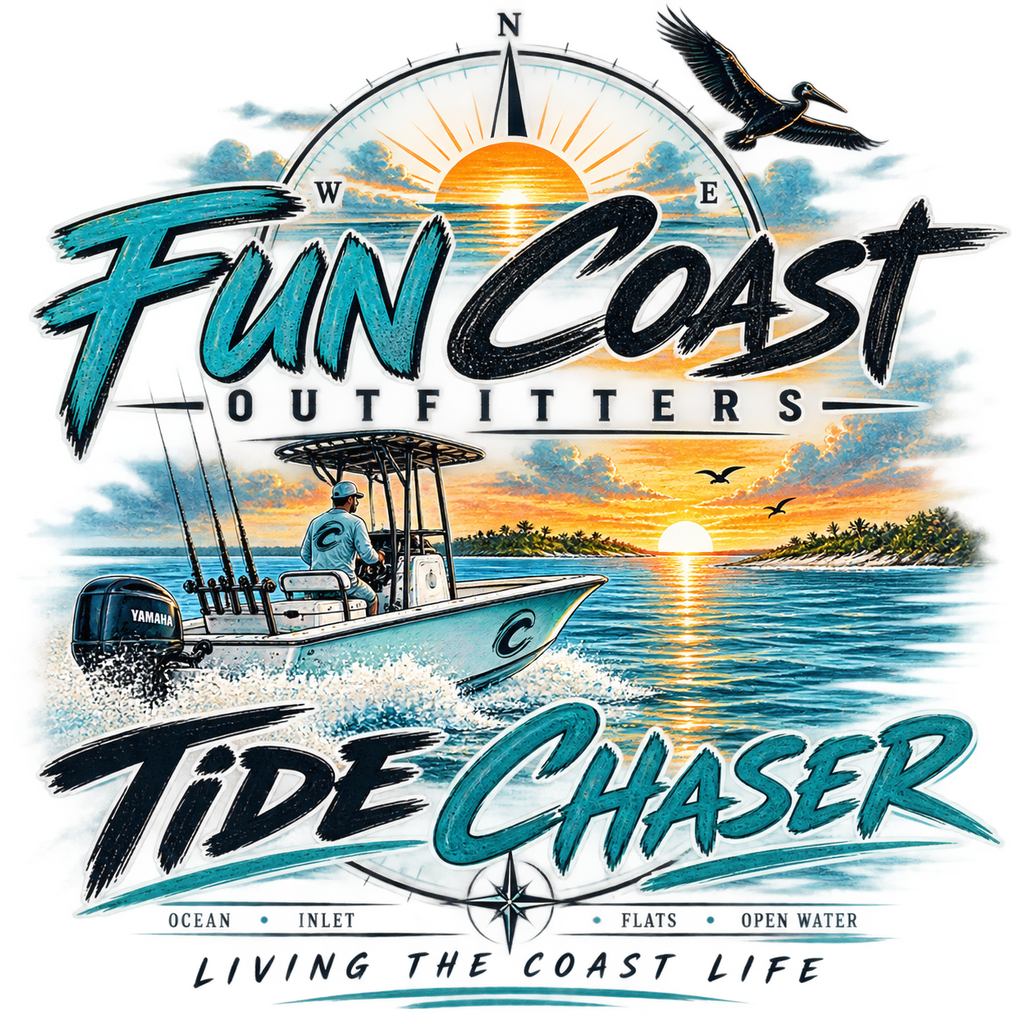TIDE CHASER TEE fun coast outfitters