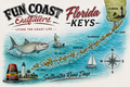 FCO FLA KEYS TEE fun coast outfitters