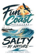 FCO SALTY TEE fun coast outfitters