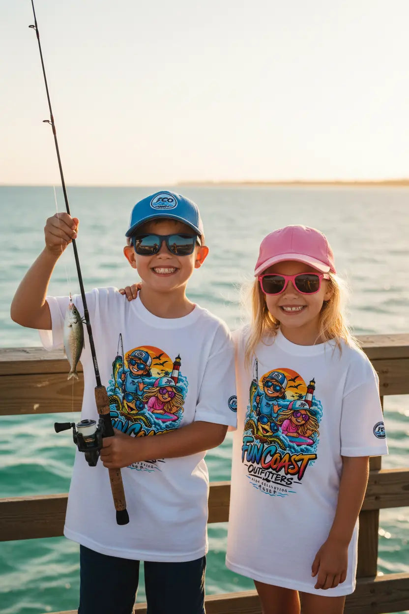 Kids Go Fishing Lifestyle
