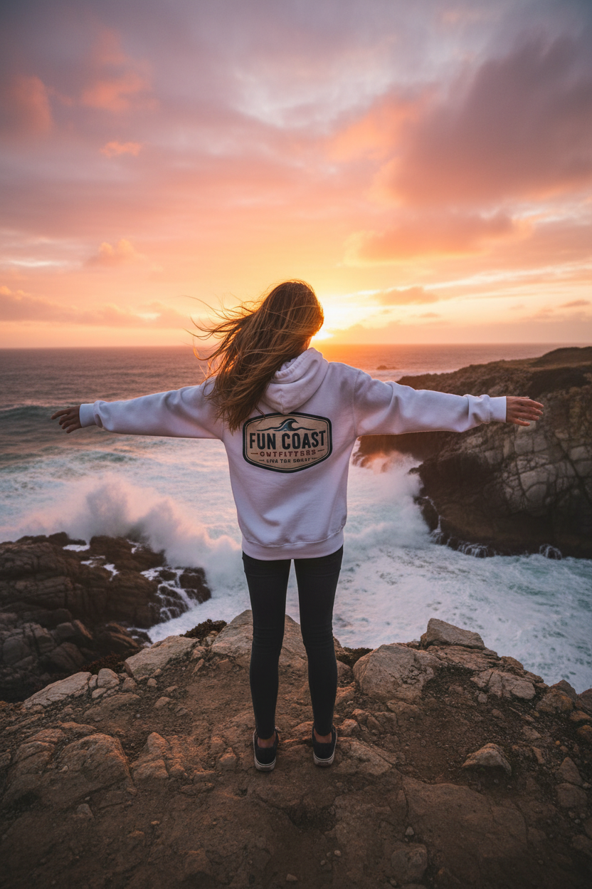 Logo Hoodie - Coastal Overlook