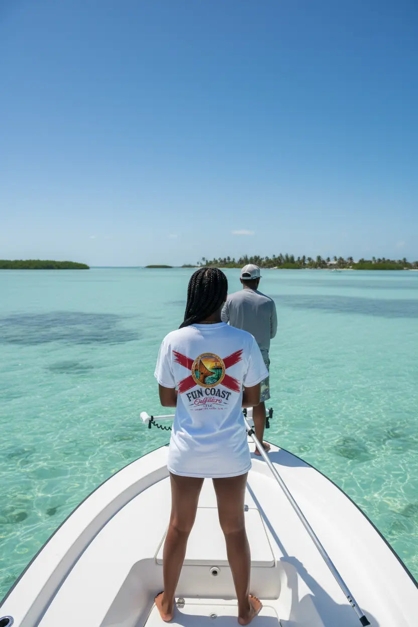 Red Fish - Flats Boat