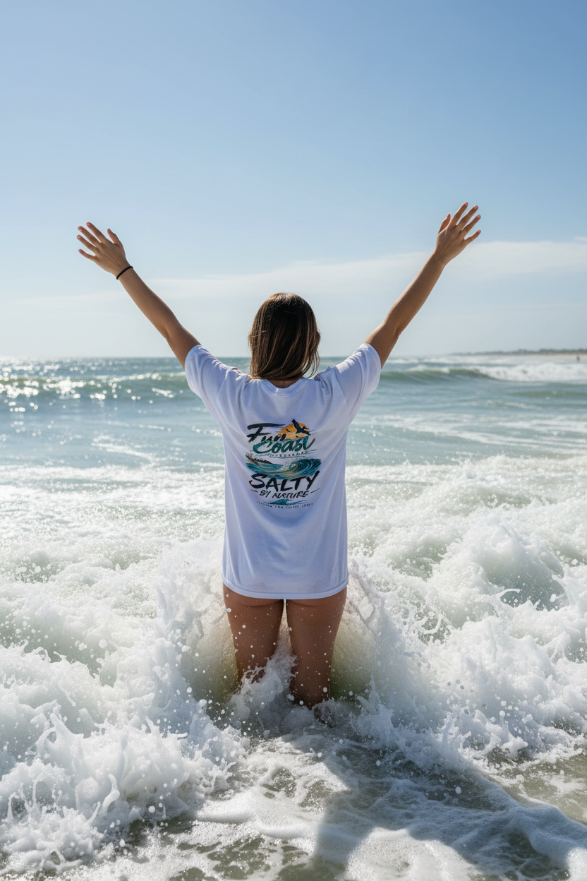 Salty Tee - Ocean Surf
